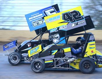 Grady Mercer #42 and Luke Howard #5H