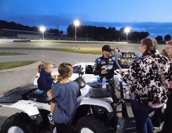 Brennon Willard competes in the Nick Bradshaw Memorial at Lebanon I-44 Speedway (Lebanon, MO) on September 20, 2025.