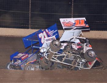 Keegan Brewer #21H and Austin ONeal #11