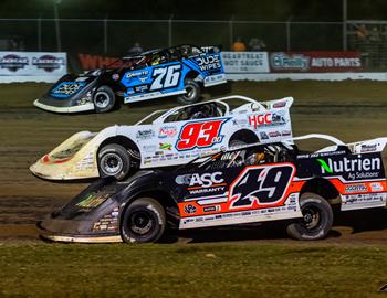 34 Raceway (West Burlington, IA) – Lucas Oil Late Model Dirt Series – July 10th, 2025. (Heath Lawson Photo)