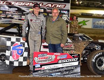 Springfield Raceway (Springfield, MO) – Comp Cams Super Dirt Series – March Madness – March 16th, 2024. (Todd Boyd Photo)