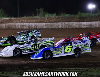 Peoria Speedway (Peoria, IL) – MARS Late Model Championship – Garry Swibold Memorial – April 27th, 2024. (Josh James photo)