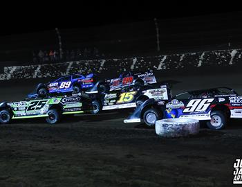 Fairbury Speedway (Fairbury, IL) – Midwest Auto Racing Series (MARS) – FALS Frenzy – October 4-5, 2024. (Josh James Artwork photo)
