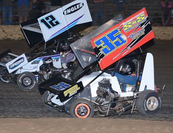 Frank Galusha #12 and Jeremiah Sillman #35D