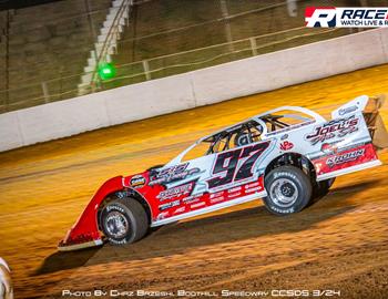 Boothill Speedway (Greenwood, LA) – Comp Cams Super Dirt Series – Ronny Adams Memorial – March 8th-9th, 2024. (Chaz Brzeski photo)