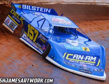 Volunteer Speedway (Bulls Gap, TN) – Kyle Larson Late Model Challenge – April 6th, 2023. (Josh James Artwork)