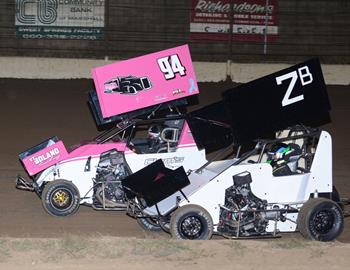 Sophie Frazier #94 and Garrett Benson #2B