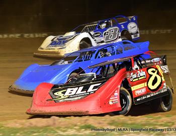 Springfield Raceway (Springfield, MO) — Midwest Late Model Racing Association — March Madness — March 13-14, 2026. (Todd Boyd photo)