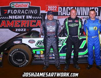 411 Motor Speedway (Seymour, TN) – Castrol FloRacing Night in America – October 11th, 2022. (Josh James Artwork)