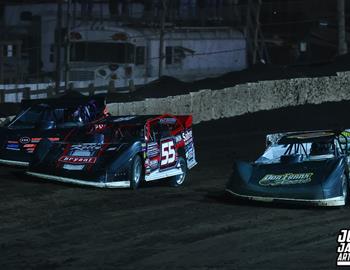 Fairbury Speedway (Fairbury, IL) – Midwest Auto Racing Series (MARS) – FALS Frenzy – October 4-5, 2024. (Josh James Artwork photo)