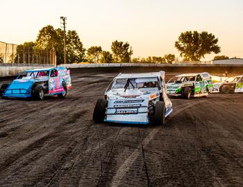 Fairmont Raceway (Fairmont, MN) – United States Modified Touring Series (USMTS) – 10th Annual USMTS Summer Spectacular – July 18, 2024. (Tyler Rinken photo)