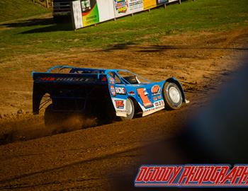 Tri-City Raceway Park (Franklin, PA)  – Jay’s Automotive United Late Model Series – August 11th, 2024. (Devin Goodman photo)