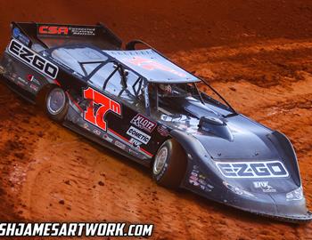 Tri-County Racetrack (Brasstown, N.C.) – Castrol FloRacing Night in America – FK Rod Ends Tar Heel 50 – October 6th, 2022. (Josh James Artwork)