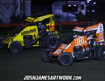 Farmer City Raceway (Farmer City, IL) – Xtreme Outlaw Series – Illini 100 – April 12th-13th, 2024. (Josh James photo)