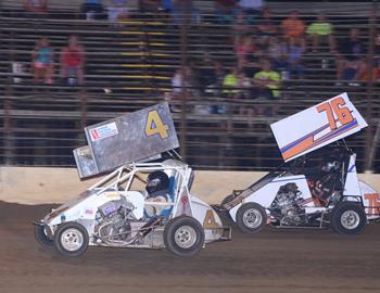 Vince Williams #4 and Jarmey Martin #76