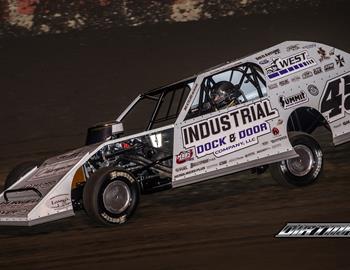 Farmer City Raceway (Farmer City, IL) – Midwest Auto Racing Series (MARS)– Illini 100– April 11-12, 2025. (Dirtman - Rich LaBrier photo)