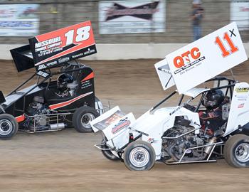 Wyatt Siegel #18 and Riley Goodno #11X