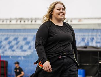 Mandy Chick participates in the ARCA Menards Series test at Daytona International Speedway (Daytona Beach, FL) on January 12-13, 2024. (Daylon Barr | Barr Visuals photo)