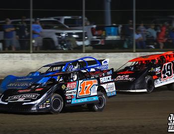 Magnolia Motor Speedway (Columbus, MS) – World of Outlaws Late Model Series – Duel at the Mag – March 20-21, 2026. (Josh James Artwork)