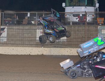 Chevy Boyer #25B, Garrett Benson #2B and Sophie Frazier #94