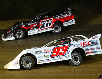 Atomic Speedway (Alma, OH) – Lucas Oil Late Model Dirt Series – Buckeye Spring 50 – March 21st, 2025. (Heath Lawson Photo)