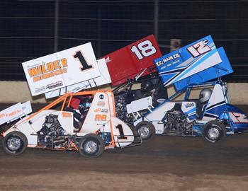 Bryan Grimes #1, Jesse Crank #12C and Stanley Kreisel #18