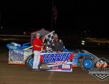 Matt Becker wins at Central Missouri Raceway on Aug. 17 marking win # 6 of the year