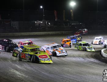 Volusia Speedway Park (De Leon Springs, FL) – DIRTcar UMP Modifieds – DIRTcar Nationals – January 29th-February 7th, 2026. (Josh James Artwork)
