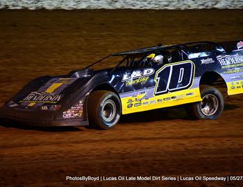Lucas Oil Speedway (Wheatland, Mo.) – Lucas Oil Late Model Dirt Series – Show-Me 100 – May 27-28th, 2022. (Todd Boyd photo)