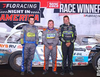 Lincoln Speedway (Lincoln, IL) – FloRacing Night in America – May 8th, 2025. (Josh James Artwork)