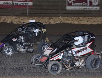 Skylar Hunter #7S and Quinton Benson #15B