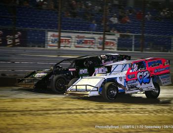I-70 Speedway (Odessa, MO) – United States Modified Touring Series – Bushwacker – August 13th, 2022. (Todd Boyd photo)