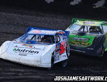 Lincoln Speedway (Lincoln, IL) – Castrol FloRacing Night in America – May 12th, 2022. (Josh James Artwork)