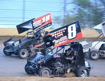 Tyler Kuykendall #8K, Wyatt Siegel #18 and Dylan Pendergrass #22