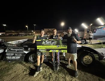 Chase Holland wins at Baton Rouge Raceway (Baker, LA) on April 27, 2024.