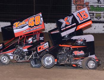 Trey Schleicher #48S and Chris Koch #15