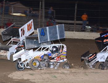 Vince Williams #4S, Kale Mueller #76 and Tyler Key #3TK