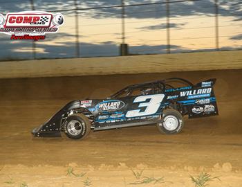 Outlaw Motor Speedway (Oktaha, OK) – COMP Cams Super Dirt Series – August 9, 2024. (Turn 3 images photo)