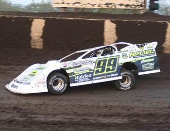 Farmer City Raceway (Farmer City, IL) – Lucas Oil Late Model Dirt Series – Farmer City 74 – May 10th, 2024. (Todd Healy photo)