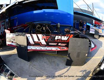 Arrowhead Speedway (Colcord, OK) – COMP Cams Super Dirt Series | World of Outlaws Real American Beer Late Model Series – Sooner State Showdown – August 21-23, 2025. (Todd Boyd photo)