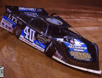 The Dirt Track at Charlotte (Concord, NC) – World of Outlaws Real American Beer Late Model Series – World Finals – November 6th-8th, 2025. (Josh James Artwork)