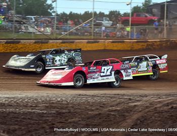 Cedar Lake Speedway (New Richmond, WI) – World of Outlaws Case Late Model Series – USA Nationals – August 4th-6th, 2022. (Todd Boyd photo)