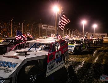 Humboldt Speedway (Humboldt, KS) – United States Modified Touring Series (USMTS) – King of America XI – March 25th-26th, 2022. (Tyler Rinken photo)