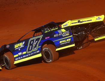 The Dirt Track at Charlotte (Concord, N.C.) – World of Outlaws Case Late Model Series – World Finals – November 6th-9th, 2024. (Josh James Artwork)