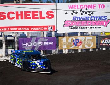 River Cities Speedway (Grand Forks, ND) – World of Outlaws Real American Late Model Series – June 27th, 2025. 