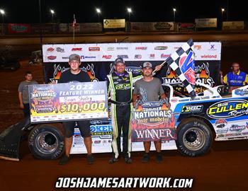 Clarksville Speedway (Clarksville, TN) - DIRTcar Summer Nationals - July 2nd, 2022. (Josh James Artwork)