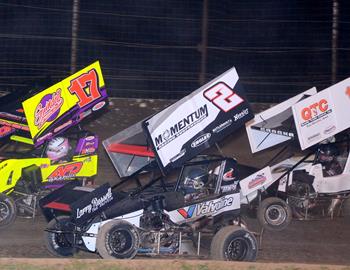 Quinn Jones #17, Chase Porter #2 and Riley Goodno #11