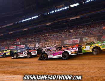 Dome at America’s Center (St. Louis, MO) – Gateway Dirt Nationals – December 1st-3rd, 2022. (Josh James Artwork)