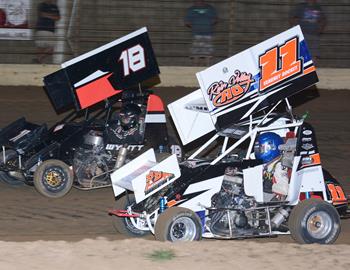 Wyatt Siegel #18 and Austin ONeal #11