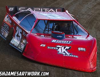 Volusia Speedway Park (Barberville, FL) – World of Outlaws Case Late Model Series – DIRTcar Nationals – February 13th-18th. (Josh James Artwork)